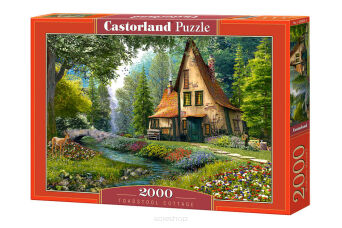 CASTOR PUZZLE 2000 TOADSTOOL COTTAGE 0634