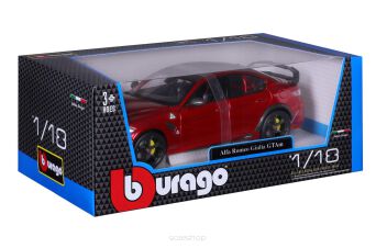 BBURAGO 1:18 ALFA ROMEO GIULIA GTA MET RED 0490 NN