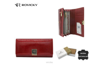 PORTFEL DAMSKI SKÓRA RH-27A-1-SH RED 8216 NN