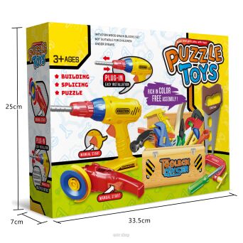 ZESTAW DO SKRĘCANIA + NARZĘDZIA 56EL 34X25 6521 NN