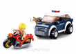KLOCKI SLUBAN POLICJA JEEP + MOTOR 106 EL. 7050 - 6