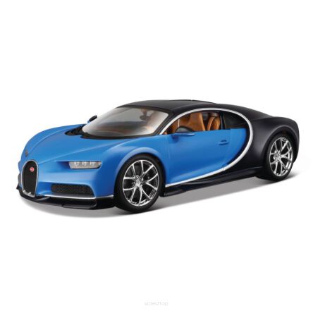 BBURAGO 1:18 PLUS BUGATTI CHIRON MET DEEP BLUE NN