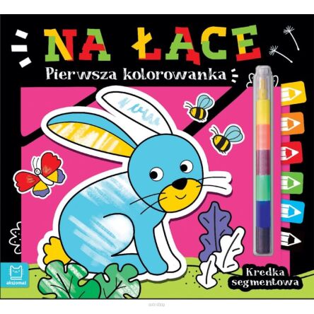 PIERWSZA KOLOROWANKA NA ŁĄCE KREDKA SEGMENT 5046