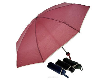 PARASOL SKŁADANY JEDNOKOLOROWY ŚRED. 94 CM 7384