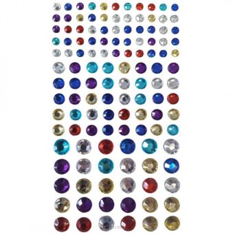 DŻETY MIX KOL I WIELKOŚCI 4, 6, 8 MM 125 SZT 5056