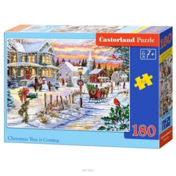 CASTOR PUZZLE 180 CHRISTMAS TREE IS COMING 8550