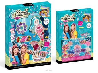 KORALIKI SYRENKA XXL 500 SZT 43X59 CM 5106