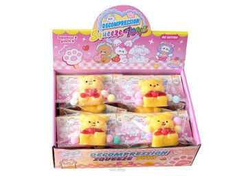 GNIOTEK SQUISHY UROCZY MIŚ XXL 17X13 CM (12) 9998