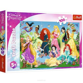 TREFL PUZZLE 100 CZARUJĄCE KSIĘŻNICZKI 4176 NN