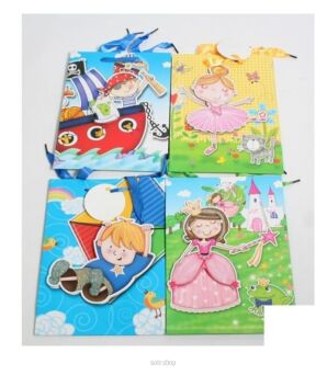 TOREBKA PREZENTOWA DZIE/CHŁ MIX 18x24 CM (12) 5943