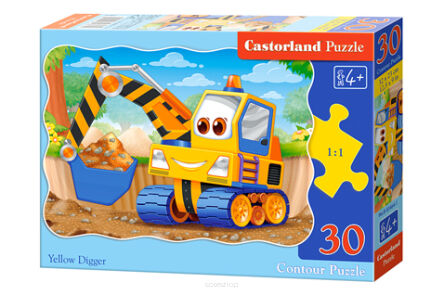 CASTOR PUZZLE 30 YELLOW DIGGER 3464