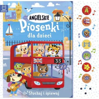SŁUCHAJ I ŚPIEWAJ ANGIEL. PIOSENKI DLA DZIECI 3400