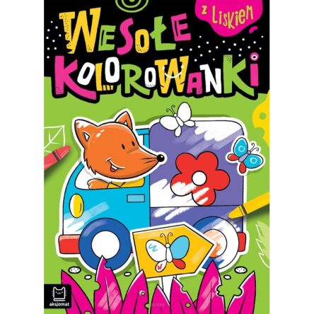 WESOŁE KOLOROWANKI Z LISKIEM 7453