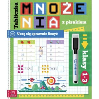 TABLICZKA MNOŻENIE UCZE SIĘ LICZYĆ KLASA 1-3 0782