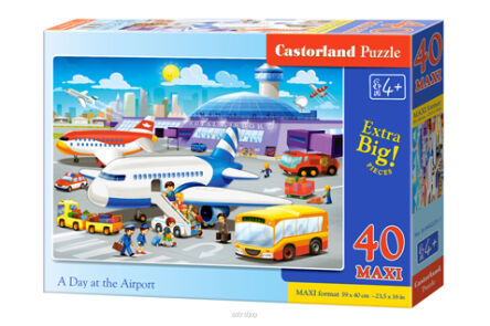 CASTOR PUZZLE 40 MAXI A DAY AT THE AIRPORT 0223