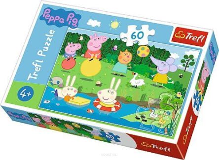 TREFL PUZZLE 60 WAKACYJNA ZABAWA PEPPA PIG 3260 NN