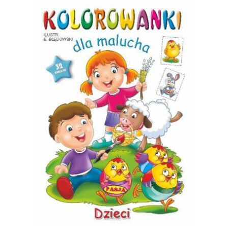 KOLOROWANKI DLA MALUCHA DZIECI 5299