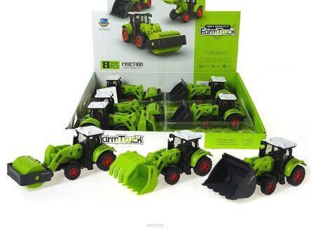 TRAKTOR Z NAPĘDEM 10 CM (8) 7345