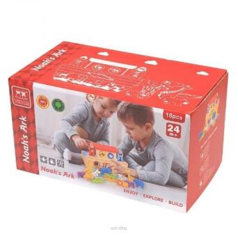 ARKA NOEGO SORTER DREWNIANA 27X15 CM 6467