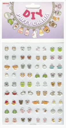 BRANSOLETKA Z WYPUKŁYCH NAKLEJEK 5049