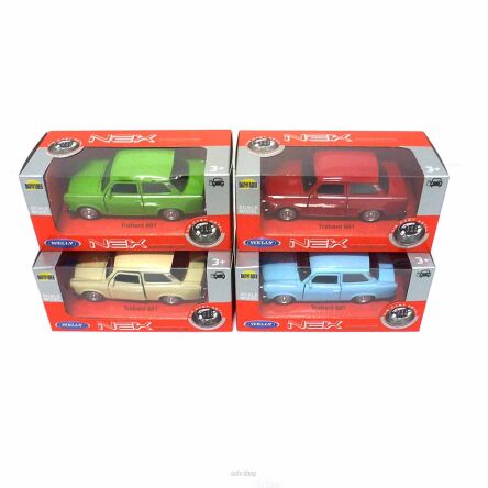 AA WELLY AUTO Z EPOKI PRL TRABANT 1:34 NN