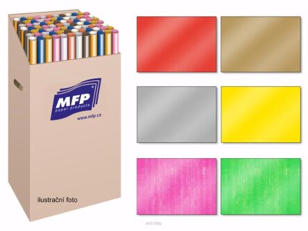 PAPIER DO PAKOWANIA 200x70 CM JEDNOKOLOROWY 3422