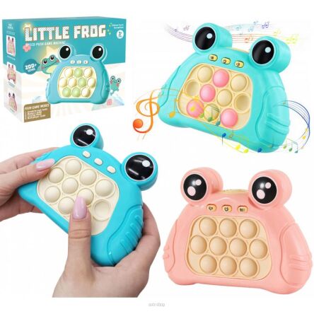 GRA POP IT ŻABA Z OCZKAMI 15X12 CM 6957