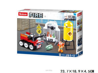 KLOCKI SLUBAN FIRE ŁAZIK STRAŻ POŻARNA 130 EL 2730