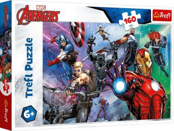 TREFL PUZZLE 160 AVENGERS ZAWSZE GOTOWI 4245 NN