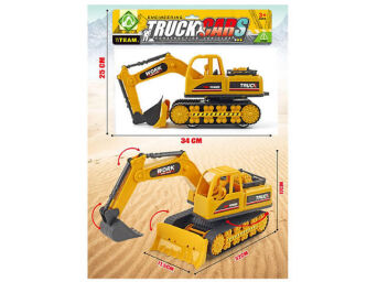 AUTO KOPARKA Z RUCHOMĄ ŁYŻKĄ 34X25 CM 8290