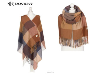 SZALIK ROVICKI 180x70 CM R-SP100 BROWN 7030 NN