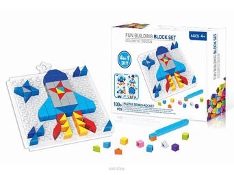 UKŁADANKA WPINANKA 100 EL. 22X16 CM 7918