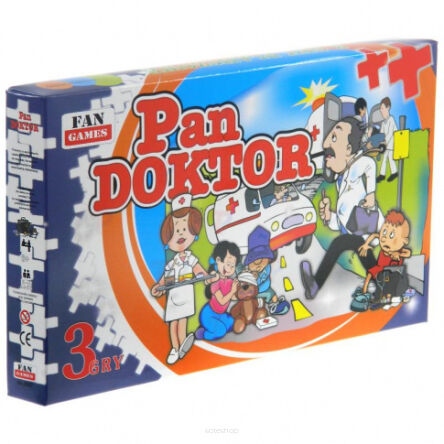 GRA PAN DOKTOR 3 GRY 2576