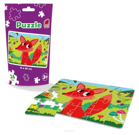 RK PUZZLE IN STAND-UP POUCH FOX 0623 NN