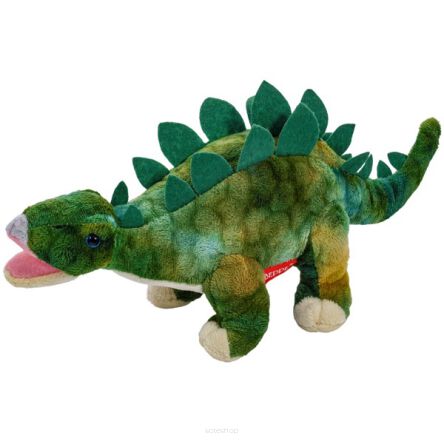 PLUSZ DINOZAUR STEGOZAUR ZIELONY 30 CM 9647 NN