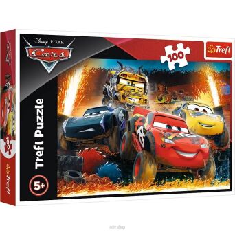 TREFL PUZZLE 100 CARS 3 EKSTREMALNY WYŚCIG 3582 NN