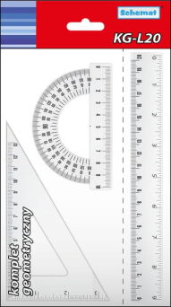 KOMPLET GEOMETRYCZNY DUŻY 3 EL. 0191 1614