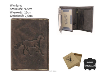 PORTFEL MĘSKI SKÓRA N4-CHM-HORSE BROWN 4378 NN