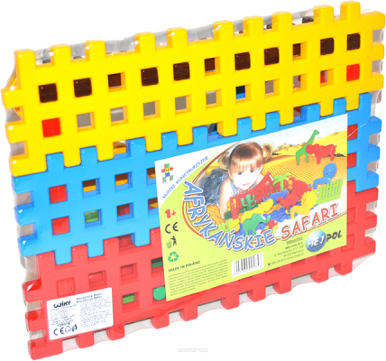 KLOCKI WAFLE AFRYKAŃSKIE SAFARI 5753