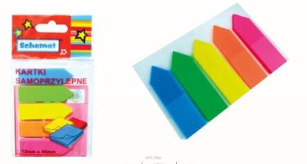 ZAKŁADKI INDEKSUJĄCE DROGOWSKAZY 12x45 [80] 1473