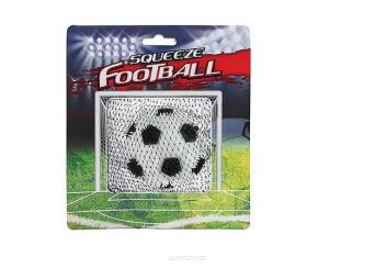 PIŁKA NOŻNA MIĘKKA SQUISHY 7 CM BLISTER (12) 7211