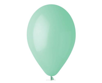 BALONY PASTEL ZIELONY MIĘTA 10" (100) [50] 7719 NN