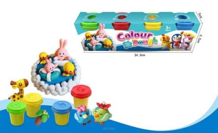 MASA PLASTYCZNA 4 TUBY UZUPEŁNIACZ 4864