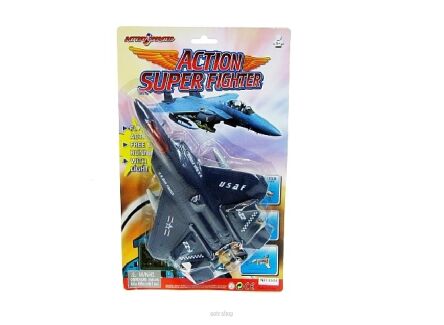 SAMOLOT NA SZNURKU NA BATERIE 24X36 CM 0143