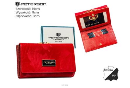 PORTFEL DAMSKI PTN PS108-MLF RED 2562 NN