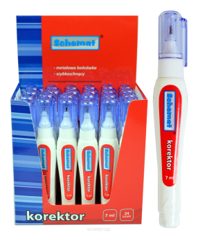 KOREKTOR METALOWA KOŃCÓWKA 7ML [24] 6671