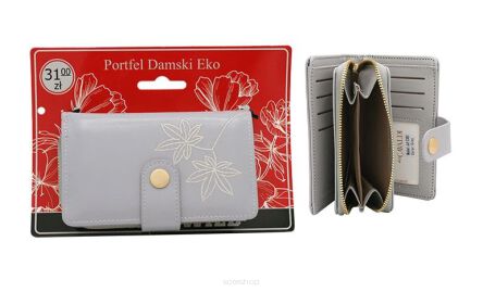 PORTFEL DAMSKI 2301-Y5-8277 GRAY 8277 NN