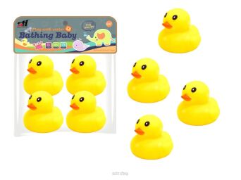 ZABAWKA DO KĄPIELI KACZKI 4 SZT 22X23 CM 6581
