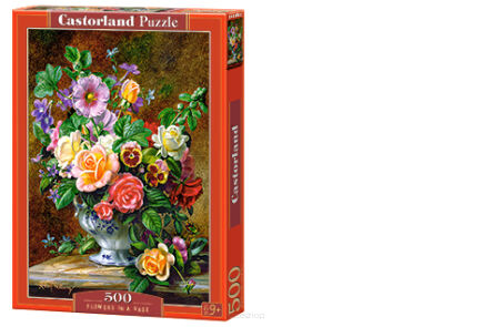 CASTOR PUZZLE 500 FLOWERS INA VASE 2868