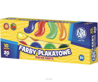 FARBY PLAKATOWE 10 KOL ASTRA 7474 NN
